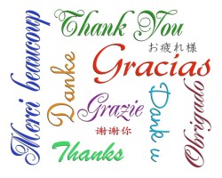 multi-language Thank Yous 800x640